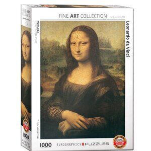 New sealed Eurographics 1000pcs Adult Puzzle -  Mona Lisa by Leonardo Da Vinci